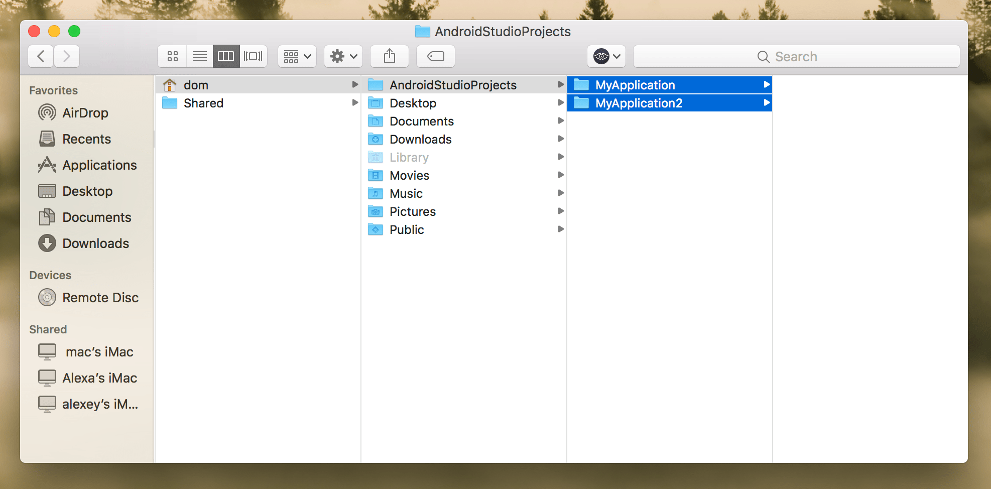 andriod studio for mac 10.9